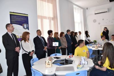 Откриване на новия STEM център - ПГЕТ Захари Стоянов - Харманли